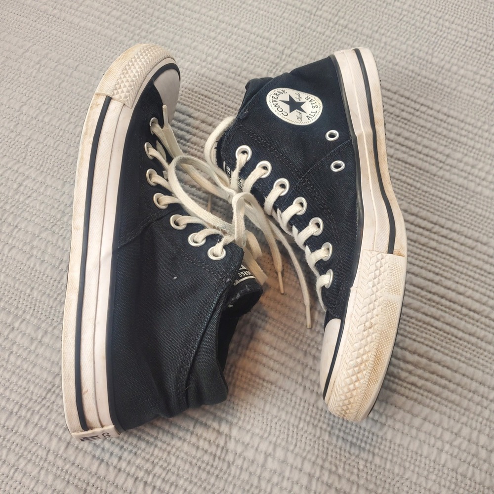 Converse Chuck Taylor All Star Madison Women Size 8 Black Mid Top Sneakers